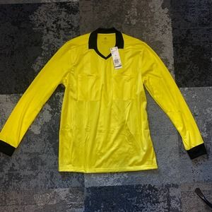 Adidas Referee 18 Jersey Activewear Long Sleeve V-Neck Shirt NEW Size Medium
